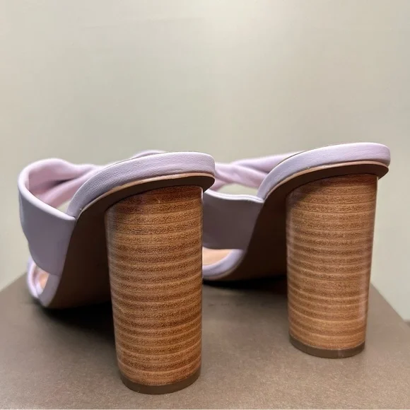 Linea Paolo Imani Lavender Heeled Sandals Size 9.5